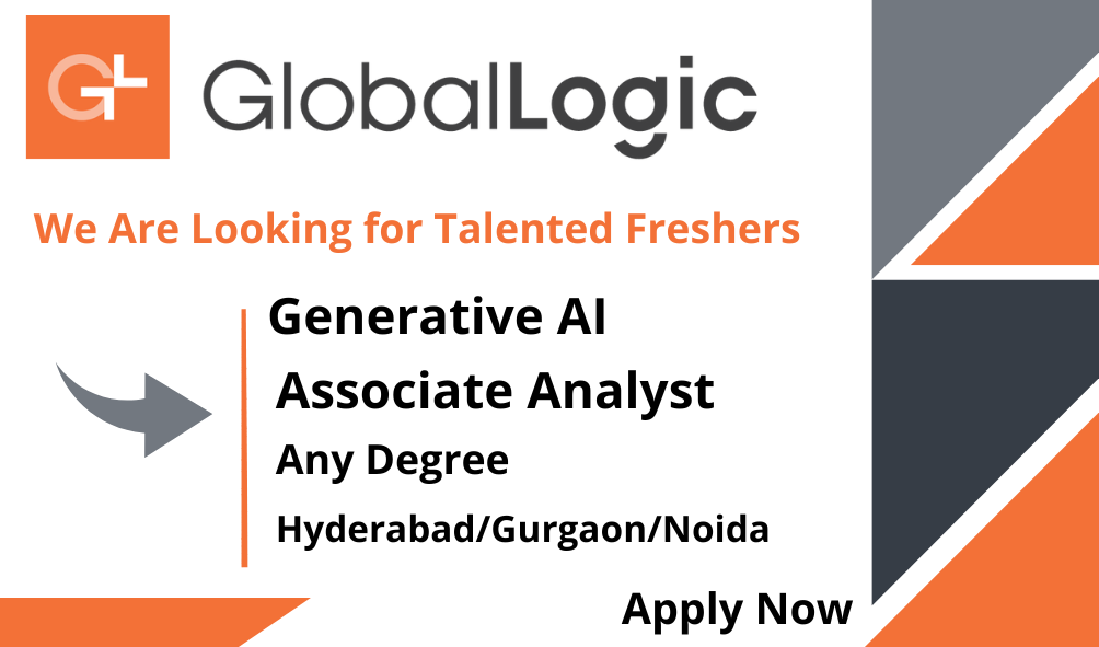 NEW JOBS UPDATES GlobalLogic Recruitment 2024 Gen AI & Associate